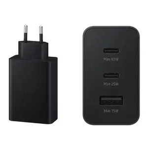 Originale 65W QC3.0 Super veloce veloce ricarica USB-C porta PD adattatore di alimentazione USB-A caricatore a muro per Samsung S23U NOTE 10