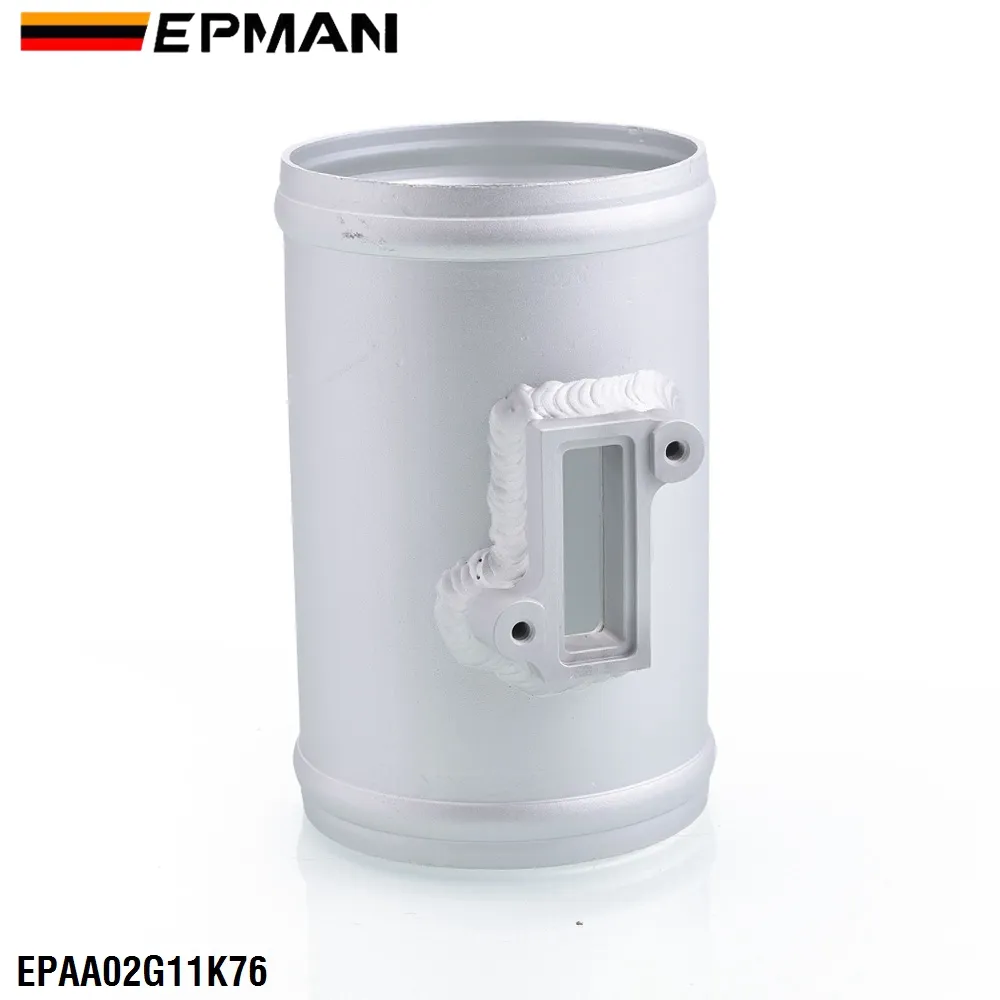 EPMAN 3" 76MM MAF मास एयर फ्लो सेंसर माउंट एडाप्टर पाइप ट्यूब निसान के लिए होंडा के लिए फोर्ड MAF सेंसर EPAA02G11K76 के लिए