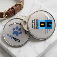 Tag NFC Mini Klasik 1K F08 M1 S50 S70 EM4305 T5577 5200 TK4100 untuk Anjing, Kucing, Kunci, Gantungan Kunci, Pembayaran, Hotel, RFID, Kontrol Akses