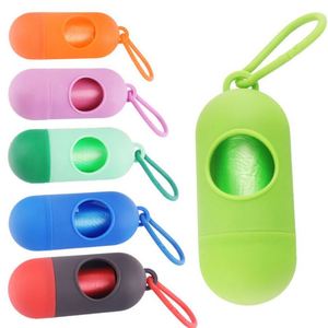 Bolsas para excrementos de mascotas al por mayor del fabricante, ecológicas, biodegradables, con dispensador, para perros. - Product Image 1
