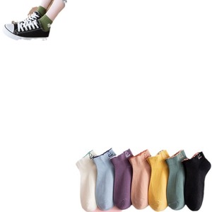 Women's Cotton Ankle Socks Breathable Low-Cut Invisible Boat Socks For Spring Summer Casual Wear - Product Image 4