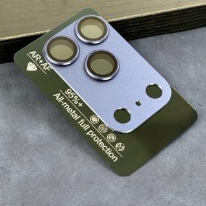 Gehard glazen scherm beschermer voor iPhone 17 Air Pro Max, volledig gelijmd metalen lens voor iPhone 17, schokbestendige mobiele camera lens cover - Product Image 2