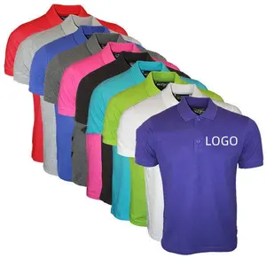 Camisas de golf de poliéster para hombre Dry-Fit Polo gráfico boxy camiseta camisetas Guangzhou Ropa deportiva Mujer ropa para hombre