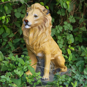 Figura Decorativa <span class=keywords><strong>de</strong></span> León Personalizada, Hecha a Mano en Resina, Estilo Náutico Artístico, Figura <span class=keywords><strong>de</strong></span> Vida Silvestre, Decoración para el Hogar, Diseño <span class=keywords><strong>de</strong></span> Pintura, Mascota Marina Artesanal - Product Image 5