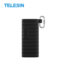 Lecteur de cartes multifonctionnel Telesin en promotion – 4 SD + 6 TF + 2 Nano SIM portable avec mousqueton pour un transport facile