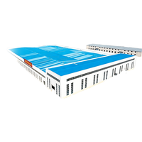 Bâtiments d'entrepôt et bureaux en acier galvanisé à grande portée, stockage industriel, conception personnalisée, services de construction complets, durables