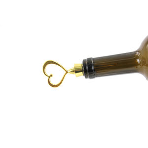 <span class=keywords><strong>Bouchon</strong></span> de <span class=keywords><strong>Champagne</strong></span> de vin rouge frais décoration de fête accessoires de barre en forme de coeur <span class=keywords><strong>bouchon</strong></span> de vin perlable - Product Image 2