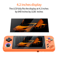 Console de jeu portable rétro M41P, écran IPS 4,2 pouces, sortie TV, lecteur de jeux vidéo portable, pour cadeau, prise en charge du logo personnalisé OEM
