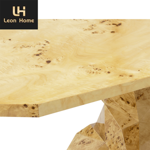 Table à manger de luxe moderne à structure en <span class=keywords><strong>acajou</strong></span>, fabrication personnalisée, verte pour forêt tropicale italienne avec finition <span class=keywords><strong>vernis</strong></span> haute brillance - Product Image 3