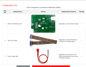 Yanhua Mini ACDP ACDP2 Module 38 with License A503 for BMW 2015-2021 G Series BDC2 Mile-age Reset Add Key Key <strong>Programming</strong> - Product Image 2