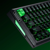 Nouveau clavier de jeu filaire ATK RS6 Air Iceblade Switch en aluminium, à effet Hall, avec taux de polling de 8 kHz, hot-swap et éclairage RGB complet
