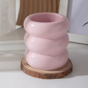 Vela Aromática de Cerámica con Forma de Donut, Linda y Artesanal, Vela de Aromaterapia de Lujo para Decoración del Hogar, Venta al por Mayor - Product Image 6
