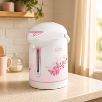 Distributeur d'eau chaude électrique 3L en acier inoxydable avec fonction de maintien au chaud pour la consommation quotidienne à la maison