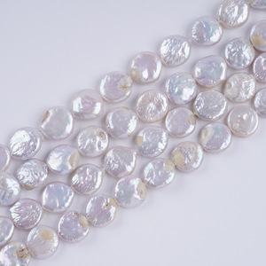 Perla Barroca de Agua Dulce Natural de 11-12 mm para DIY, Collar Semiterminado, Perla Blanca, Promoción por Tiempo Limitado, Venta al por Mayor en Zhuji - Product Image 6