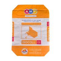 Sac en papier kraft multicouche de haute qualité, vente en gros d'usine, 25 kg, 20 kg, 50 kg, pour ciment, argile, gypse, plâtre, mortier, poudre