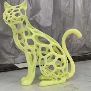 Figurine de chat imprimée en 3D Xuli 3D, fichier STL OBJ STP, modèle personnalisable, design haute précision pour la décoration intérieure - Product Image 1