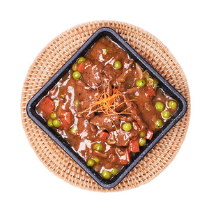 Venta al por mayor de pimientos negros precocinados, bistec de ternera, paquetes de cocina para llevar congelados para uso doméstico - Product Image 1