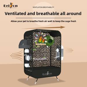 <span class=keywords><strong>Cage</strong></span> à oiseaux anti-éclaboussures de grande taille avec plumes volantes Xuanfeng pivoine exclusive pour la visualisation de villa <span class=keywords><strong>Cage</strong></span> à oiseaux transparente en acrylique - Product Image 2