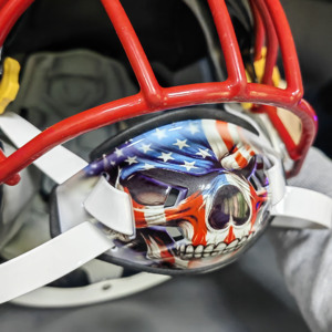 Accessoires <span class=keywords><strong>de</strong></span> casque <span class=keywords><strong>de</strong></span> football Protège-menton <span class=keywords><strong>de</strong></span> football Mentonnières Couverture rigide Mentonnière - Product Image 5