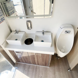 Baños Prefabricados Portátiles para Casas, Baño Móvil para Campamentos al Aire Libre, Remolque de Baño de Lujo con DOT - Product Image 3