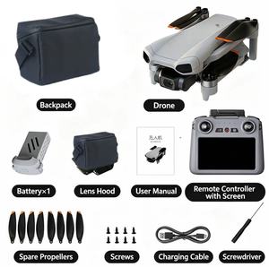 Bürstenloser Plastik-Kameradrohne 4K HD Luftbildfotografie Dreiachsen-Gimbal-Stabilisierung Quadcopter GPS RC Anfängerfreundlich - Product Image 5