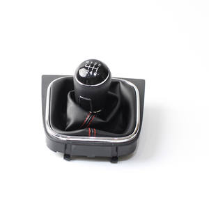 Funda de cuero para palanca de cambios de coche, diseño ergonómico para Volkswagen Golf 5 6 5 6 velocidades - Product Image 5