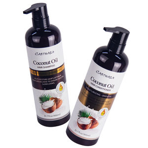 Productos para el cuidado del cabello, champú orgánico para el cabello con aceite de coco, anticaspa, para el crecimiento del cabello, antiencrespamiento, hidratante - Product Image 2