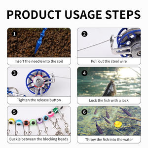 In ultima analisi, <span class=keywords><strong>il</strong></span> guardiano <span class=keywords><strong>del</strong></span> pesce vivo portatile 5/10 serrature da 5m rivestite con fibbia in metallo Anti-groviglio accessori da pesca lucchetto per pesci vivi - Product Image 4