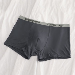 Design personnalisé de haute qualité pour hommes Boxer 95 en fibre régénérée 5spandex Marque privée Boxer en coton pour hommes Sous-vêtements - Product Image 4