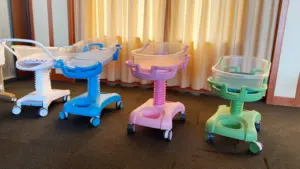 Cama infantil com novo design, cama médica para bebês hospitalares à venda