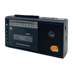 เครื่องเล่นเทปคาสเซ็ตแบบย้อนยุค, วิทยุ AM FM พร้อมระบบ Reverse อัตโนมัติ, ช่องเสียบ USB TF, บูมบ็อกซ์แบบชาร์จไฟได้สำหรับตั้งแคมป์และเป็นของขวัญ - Product Image 2