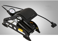 Nouvelle Mini bouteille Portable gonflable à Double baril, haute pression pour vélo, voiture, vélo, pompe à Air pour pied