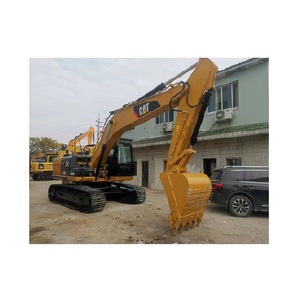 Excavadora hidráulica sobre orugas de 22 toneladas Caterpillar 320D usada para motor de 117KW 2016 modelo 1,15 m Capacidad de cubo buena calidad - Product Image 1