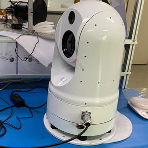 車両ボート搭載2軸ジャイロ安定化ドーム赤外線熱画像ナイトビジョンPTZIPカメラ - Product Image 5