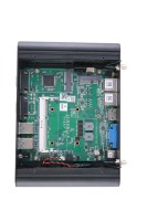 Ordinateur industriel mini sans ventilateur, Intel Core I5, double LAN, ports COM, Windows, Linux, ordinateur industriel embarqué