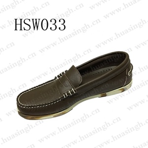 ZH, chaussures rétro en cuir pur marron, <span class=keywords><strong>semelle</strong></span> en caoutchouc colorée, style masque léger, chaussures à pois pour hommes HSW033 - Product Image 2