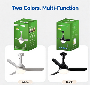 Household 3 Blades Ceiling <b>Fan</b> With LED Light, Quiet Ceiling <b>Fan</b> Light For Home Indoor Use - Product Image 5