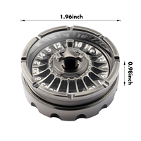 Roulette de revolver D20 - Jeu de dés RPG rotatif pour D&D, Donjons et Dragons, jeux de table