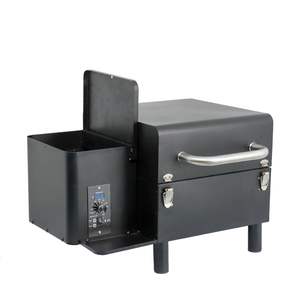 バーベキュー喫煙者大型ポータブル卓上木製ペレットグリルキャンプ用スマート温度PIDコントローラー付き - Product Image 2