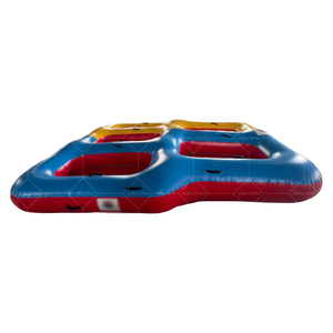 Bateau gonflable AirFunPro en PVC pour sports nautiques, capacité 100-500 kg, 3,8x2,4 m, 5-10 passagers - Product Image 6