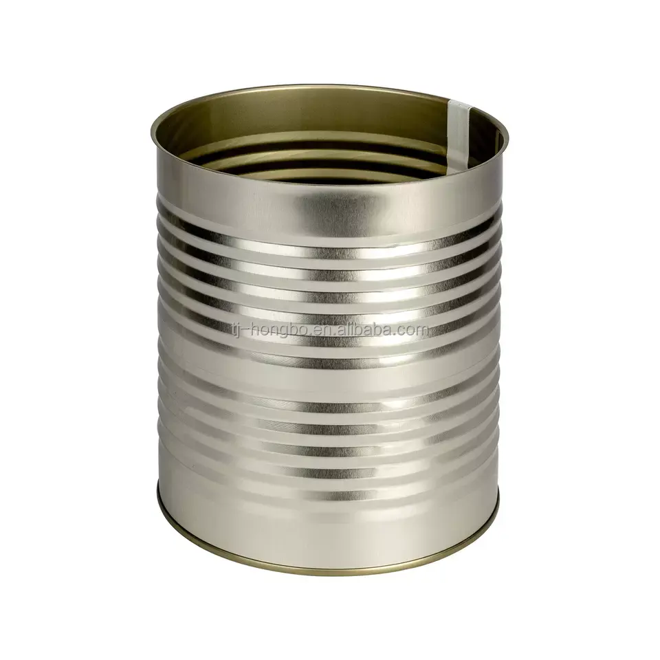 Fabricante Tinplate Metal Can para alimentos, lata para carne, lata com tampa