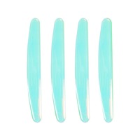 Bandes de protection lumineuses pour bord de porte de voiture, 4 pièces, auto-adhésives, anti-collision, anti-rayures, étanches, accessoires extérieurs pour carrosserie automobile