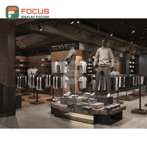 Solución Integrada para Proyectos de Tiendas, Sistema de Exhibición de Materiales Mixtos para Minoristas, Contratista de Proyectos para Tiendas de Ropa - Product Image 5