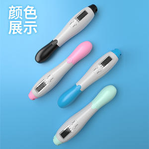 Jahu Corde à sauter électronique avec compteur de calories pour adultes, étudiants, enfants, podomètre de fitness intelligent, batterie non rechargeable - Product Image 1