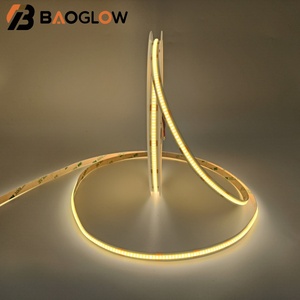DC24V Cob <b>Strip</b> Light Silicone Linear High Voltage Outdoor <b>Strip</b> Light 2700K 3000K 4000K 6000K Flexible COB LED <b>Strip</b> - Product Image 1