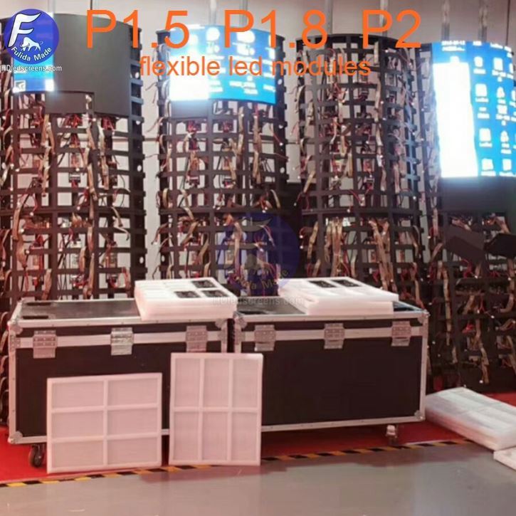 Esnek led monitör Led Video bülten fiyat esnek Led Panel P2.5 esnek led ekran 240*120mm veya 320 * 160mm