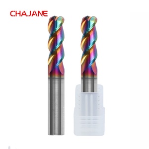 Alat penggilingan karbida pendukung kustom OEM dengan 3 galur TUNGSTEN SEATER <span class=keywords><strong>ROUTER</strong></span> BIT dilapisi timah pemotong Aluminium untuk Mode <span class=keywords><strong>CNC</strong></span> - Product Image 3