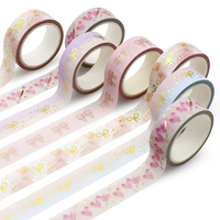 Individuell Gestaltete Folienprägung Japanische Aufkleberrollen Washi-Tape mit Marke