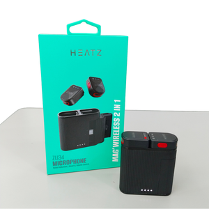 Zu34 Chuyên Nghiệp Mini Xách Tay 2.4Ghz Không Dây Lavalier <span class=keywords><strong>Microphone</strong></span> Cho Iphone Android Cho Vlog Cuộc Phỏng Vấn Omni-Hướng - Product Image 1