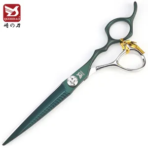 Morandi Green CNC Japanese Scissors Hair VG10 Professional Hairdressing Scissors For Hair Cut Barber Shears